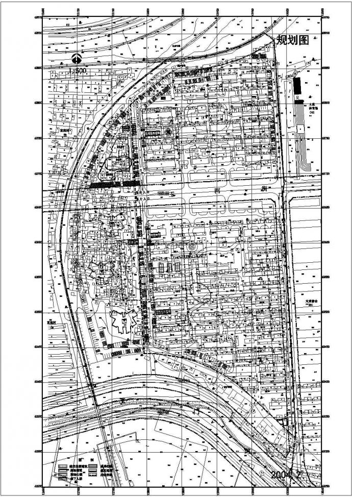 某小区大型广场规划设计图_图1