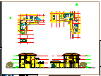 三层私人别墅建筑设计CAD施工全套图-图二