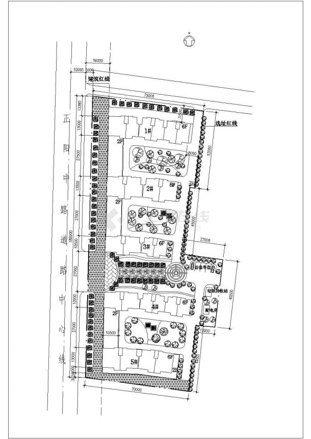 某农村住宅楼规划施工图-图一