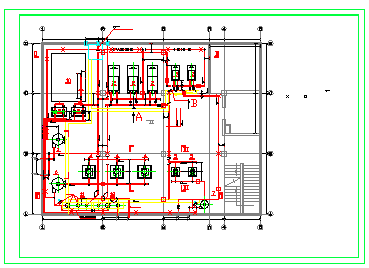 某换热站建筑设计cad施工方案图纸_图1