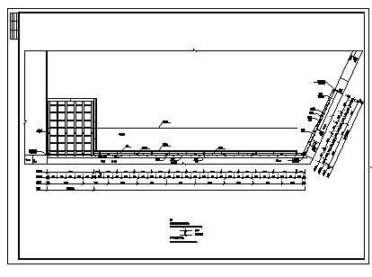 货运码头设计_某城市货运码头结构设计cad图纸-图一