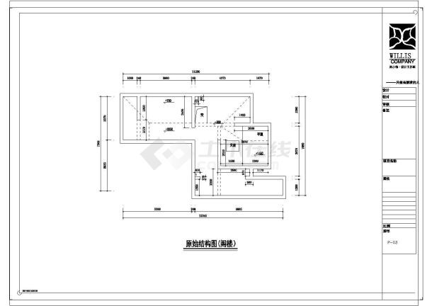某上海奉贤南桥新苑复式带阁楼250㎡CAD完整大样建筑设计图纸-图二