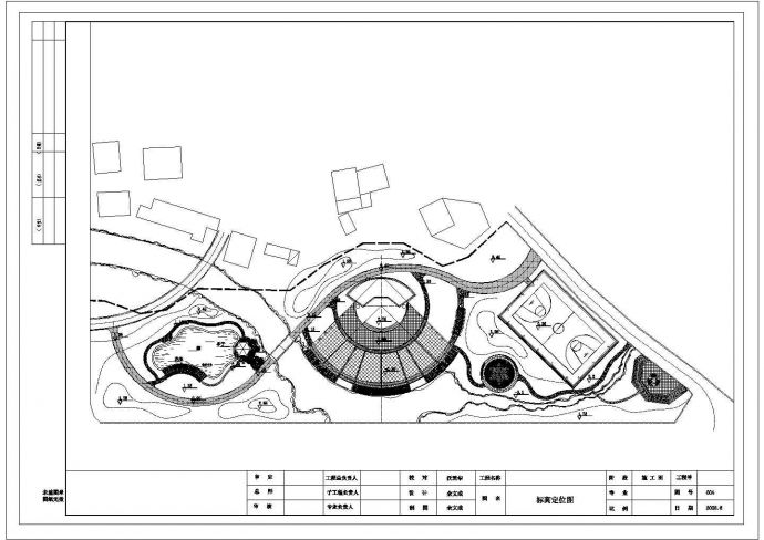 某舟山公园设计CAD大样完整构造施工图_图1