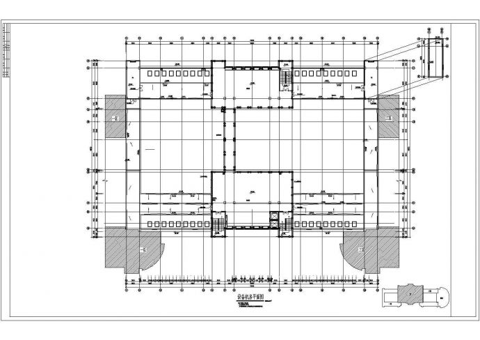 学校设计_某大型小学设计建筑CAD图_图1