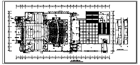 商场空调风系统设计_某市五层带地下层大型商场综合通风排烟系统设计cad图纸-图二