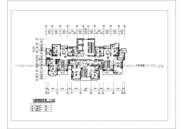 古北米兰某花园小区规划建筑施工图（含各专业设计说明）-图二