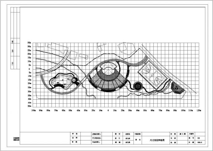 某公园设计CAD详细完整节点构造施工图_图1