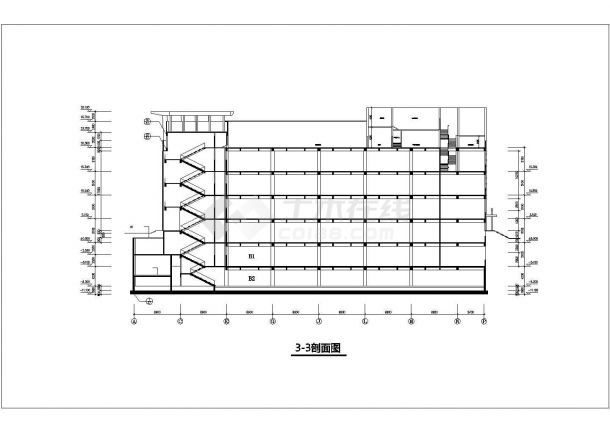 某商场改建电影院CAD建筑设计施工图纸-图一