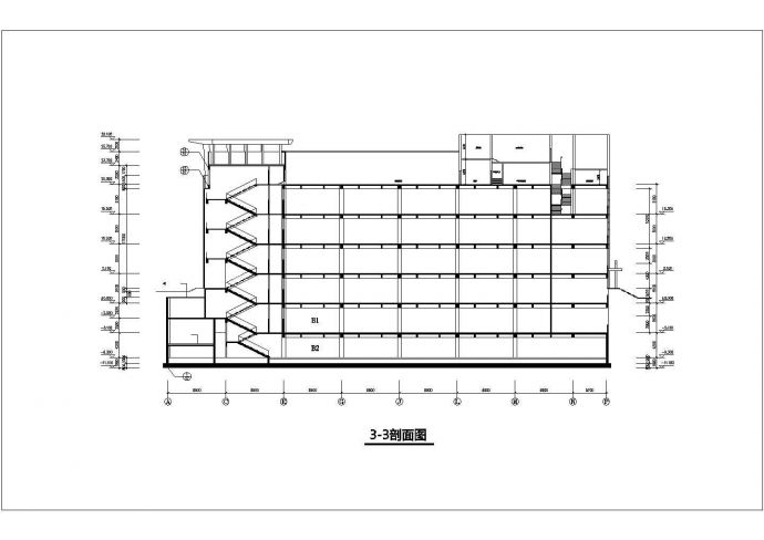 某商场改建电影院CAD建筑设计施工图纸_图1