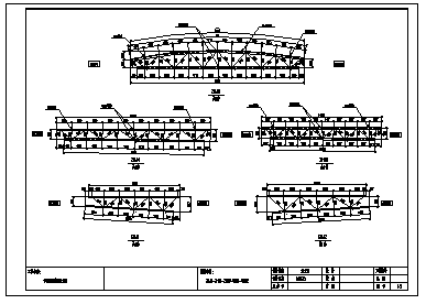体育场膜设计_某大跨度空间体育场膜结构工程施工cad图纸-图二