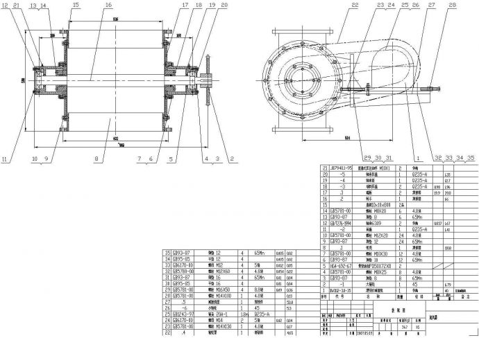 某关风器CAD大样全套完整设计图纸_图1