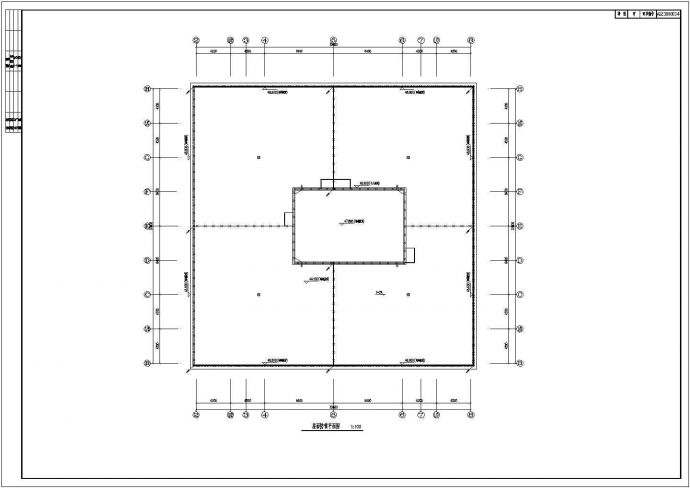 14684㎡经贸中心高层办公楼全套电气全套CAD施工图纸_图1