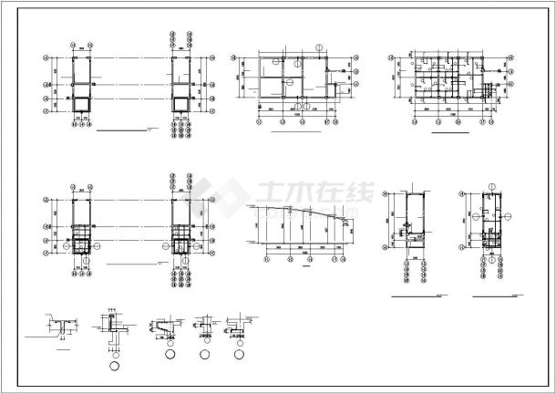 徐州市某社区12层短支剪力墙结构公寓住宅楼全套结构设计CAD图纸-图一