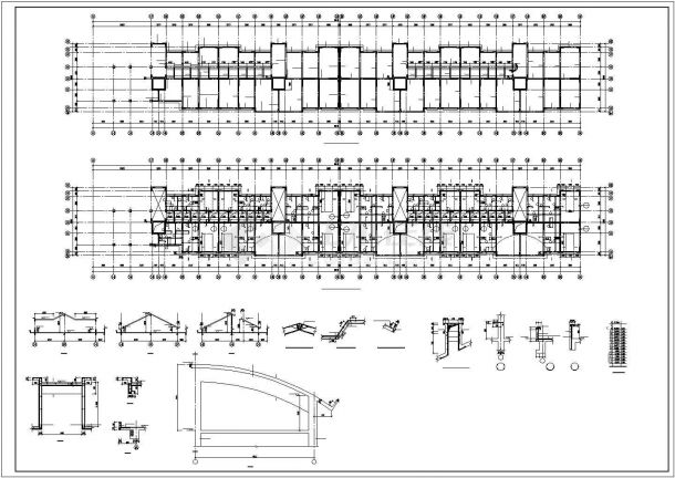 徐州市某社区12层短支剪力墙结构公寓住宅楼全套结构设计CAD图纸-图二