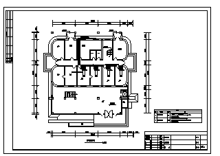 某三层小型档案馆多联机系统设计cad图_多联机系统设计-图一