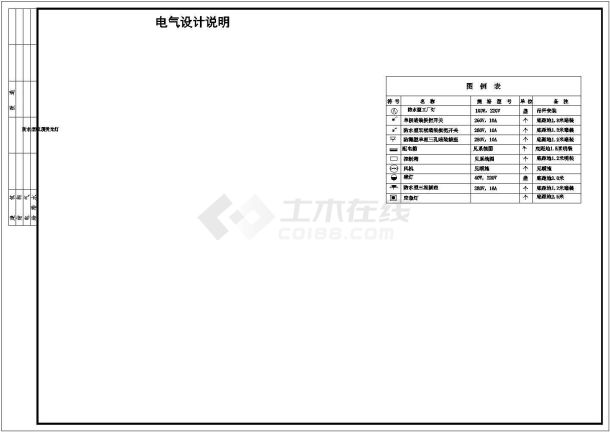 换热站电气施工图（含电气设计说明）-图二