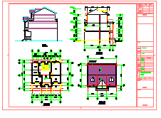 某地区三层砖混结构新农村独栋别墅建筑结构施工图(设计说明）-图二
