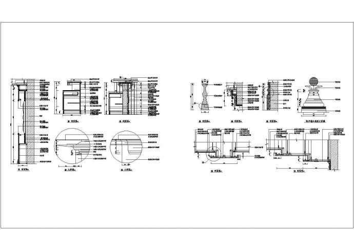 某宾馆CAD设计构造完整施工图_图1