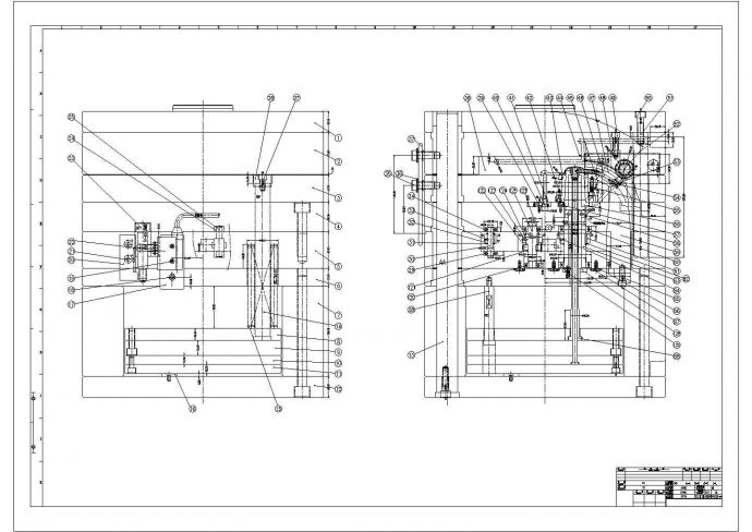 某齿轮斜抽CAD详细完整构造设计图_图1