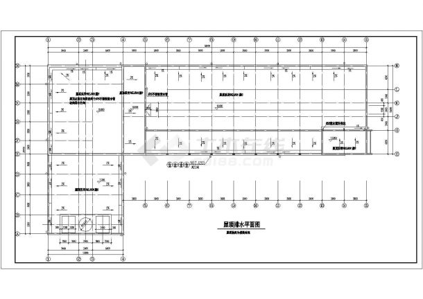 某经济开发区宾馆综合楼建筑完整设计方案CAD图纸-图一