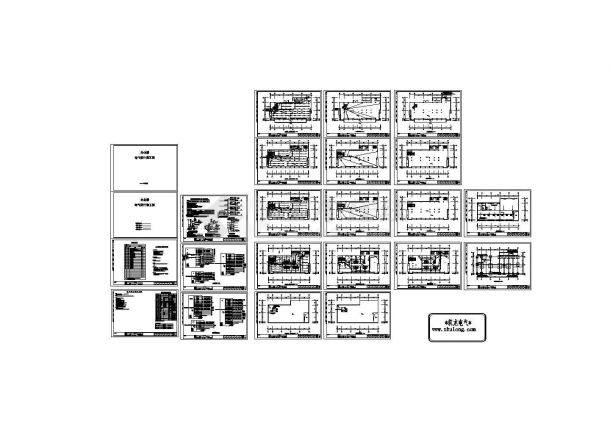 办公楼设计_[江苏]大型办公楼全套电气施工图纸cad（绘图细致）-图一