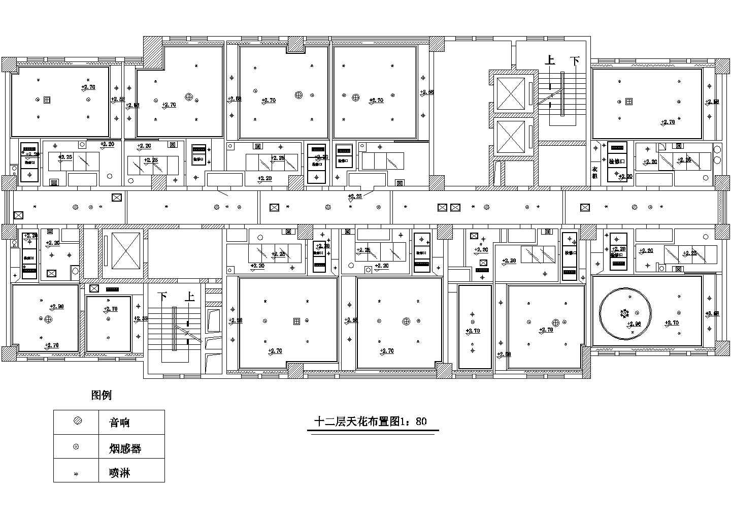 某经济发达区星级度假宾馆客房建筑设计全套方案CAD图纸