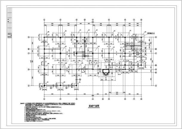 金华某办公楼建筑结构全套施工图纸【20个CAD文件】-图二