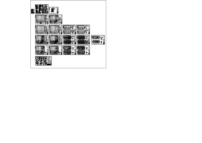 办公楼设计_框架混凝土办公楼结构施工图(含设计说明)_图1