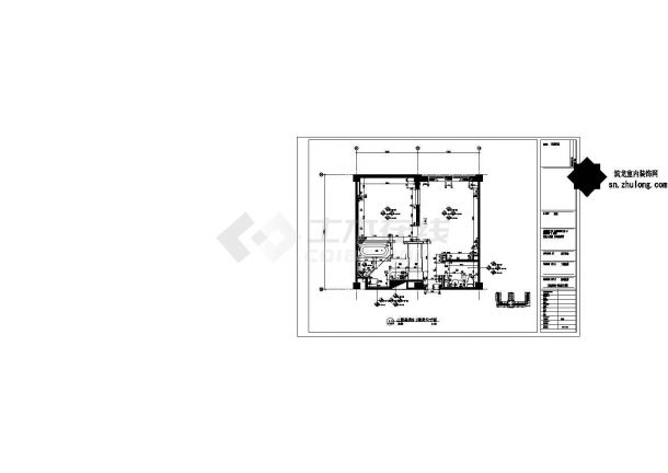  Decoration Drawing of Type S1 Guest Room of Minzu Hotel - Figure 2