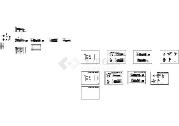 某二层小型会议中心方案文本（含CAD图和模型)-图一