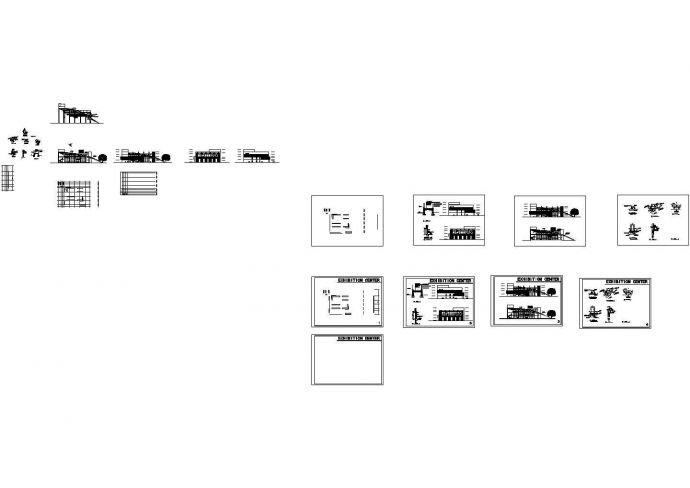 某二层小型会议中心方案文本（含CAD图和模型)_图1