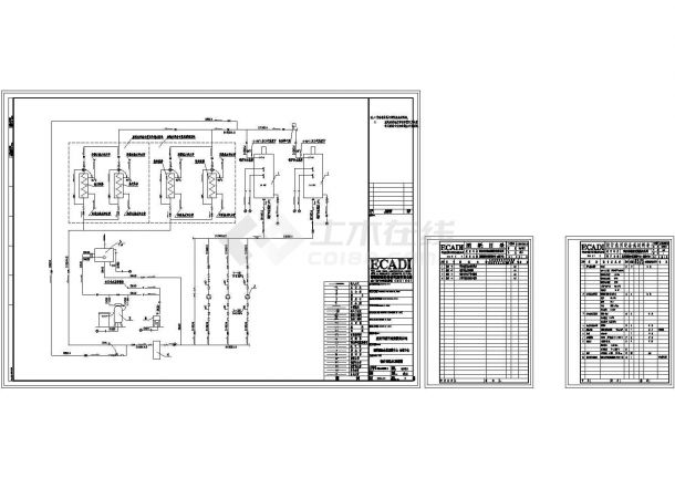 【重庆】某八层会议展览中心建筑结构暖通动力强弱电扩初图-图二