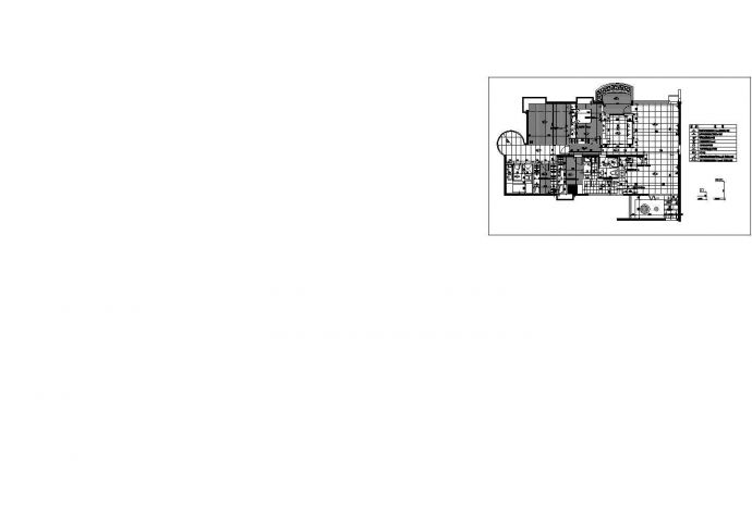 小区设计_某大型小区A户型建筑施工CAD图_图1