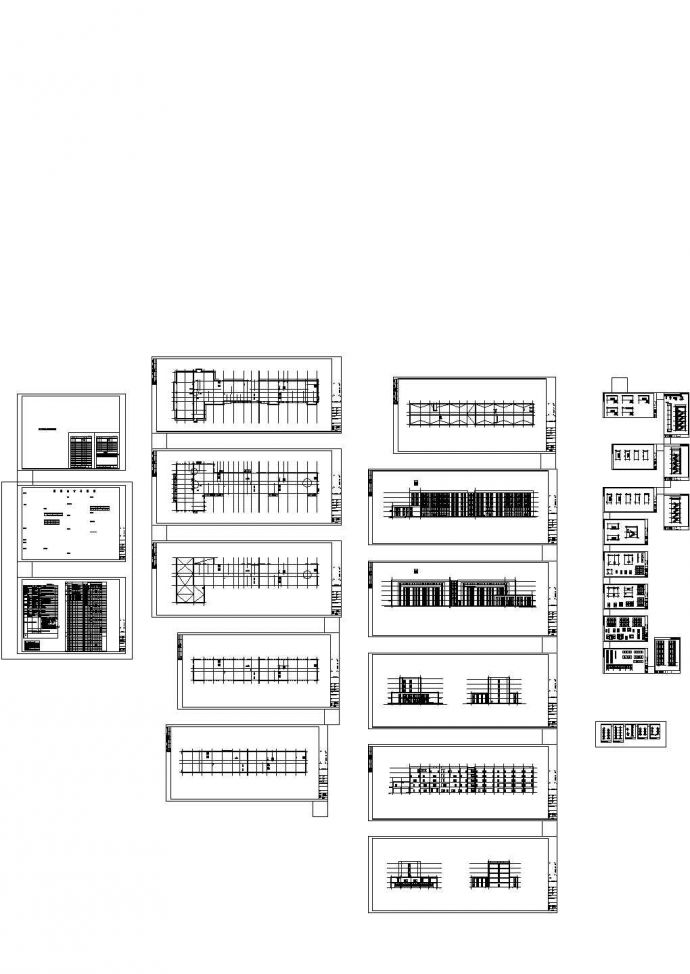 1.2万平流行现代风格框架结构五层办公楼_图1