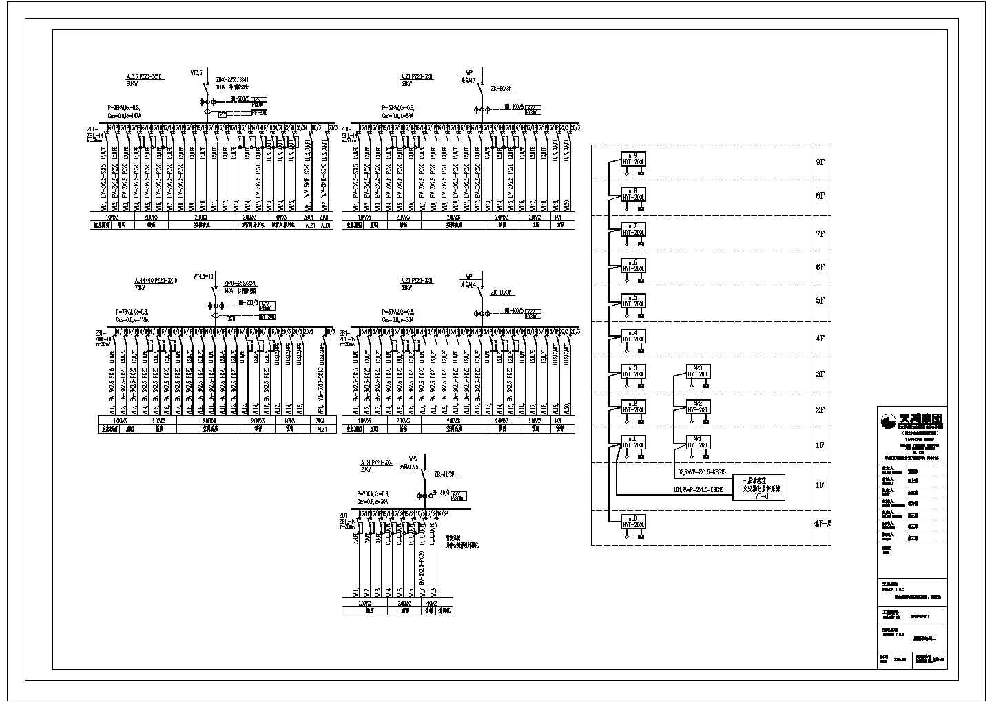 某街道社区十层服务中心菜市场建筑CAD设计施工图