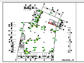 7层不规则形商住楼给排水施工图（含设计说明 共10张）-图一