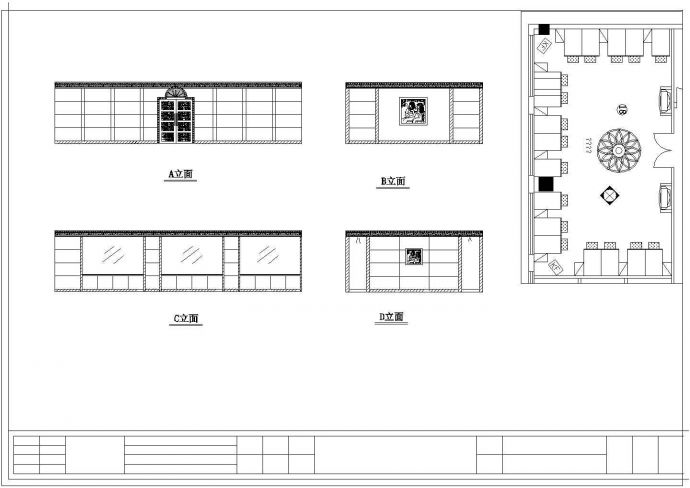 某经济区休闲中心建筑设计完整方案CAD图纸_图1