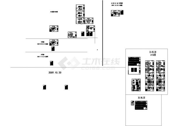 [上海]某钢结构别墅强弱电系统设计cad全套施工图纸273张（知名设计院）-图二