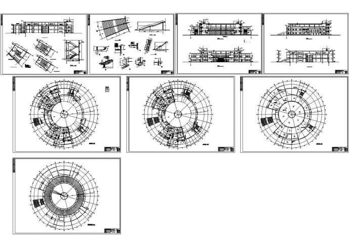 某食堂建筑方案设计图_图1