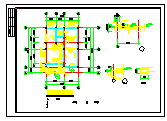 某三层别墅全套建筑结构设计CAD施工图纸-图二