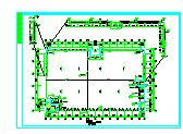 某低层厂房建筑施工全套设计CAD布置图-图二