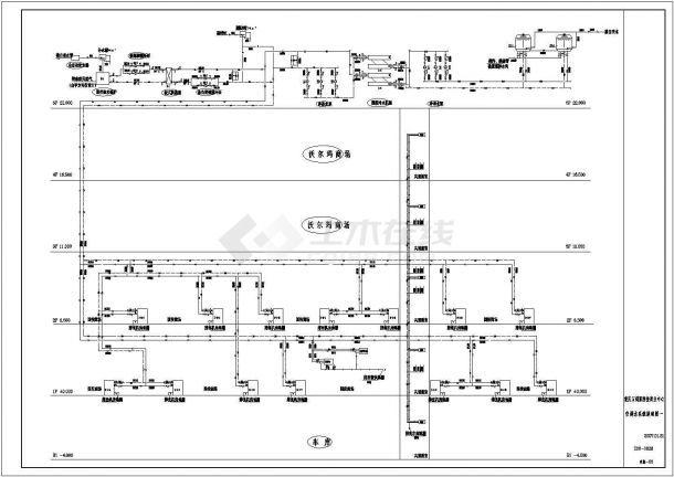 [重庆]知名商业建筑空调通风及防排烟系统设计施工图，含空调通风施工图设计说明-图一