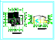 某地区二层乡村别墅cad建筑设计施工图纸