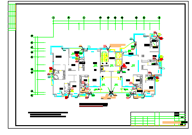 某16层(1LT2DT2户)点式住宅楼给排水施工图纸（标注明细）_图1