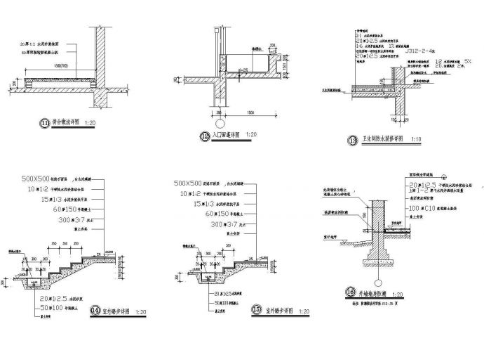 某学校全套CAD设计建筑施工图纸_图1