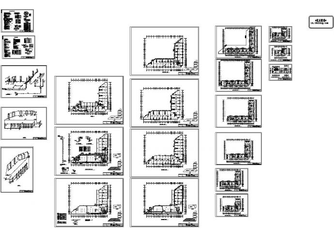 多层商业建筑采暖通风设计施工图（含设计及施工说明）_图1
