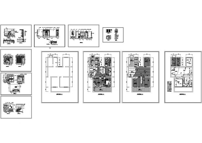 【南京】某经典家装全套设计方案CAD详图_图1