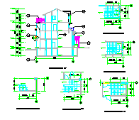 某地区三层独栋别墅cad建筑设计施工图纸_图1