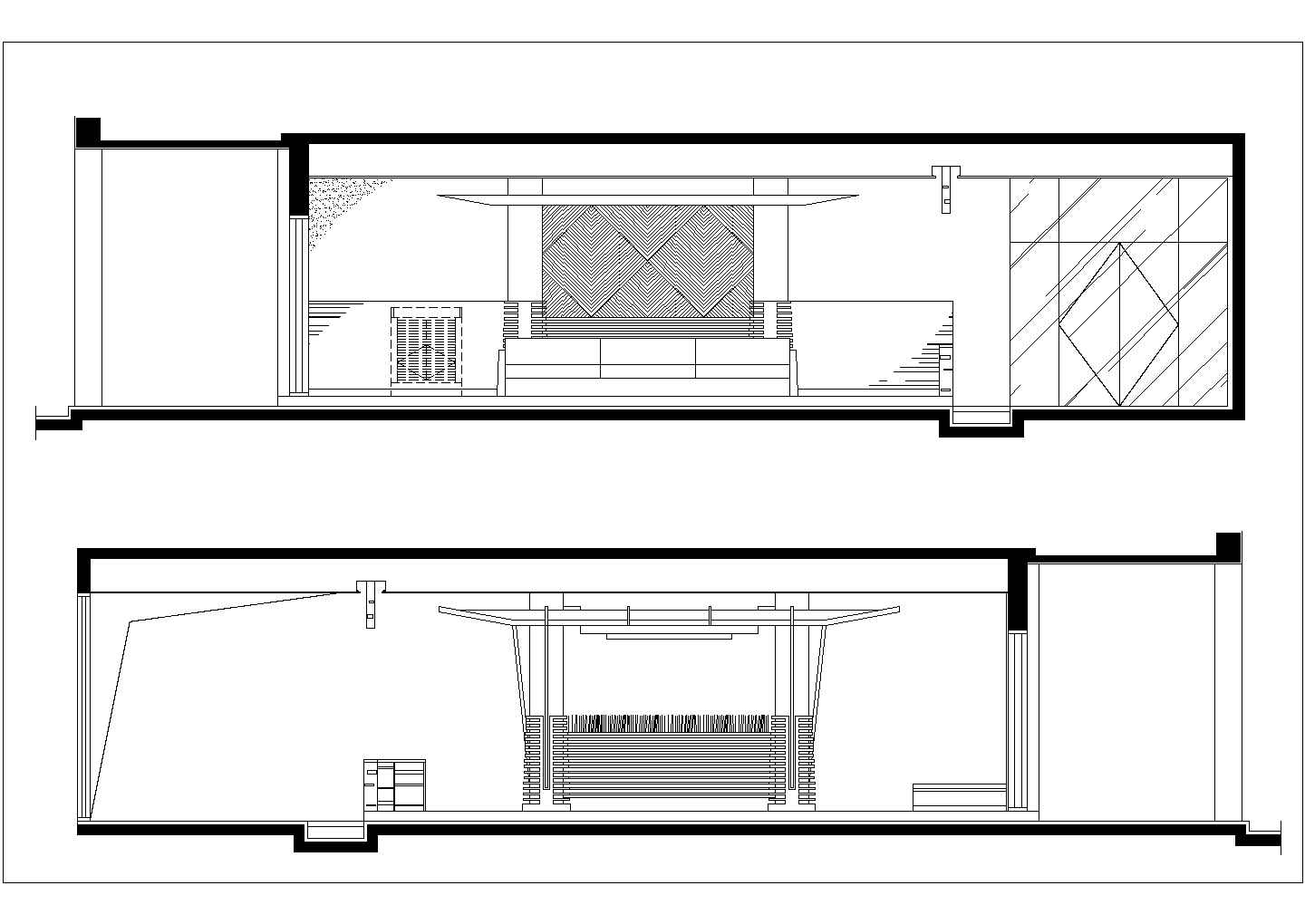 某别墅样板房高尔夫会所CAD施工完整节点设计图