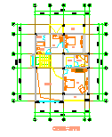 某地区两层独栋别墅cad建筑施工设计图纸_图1